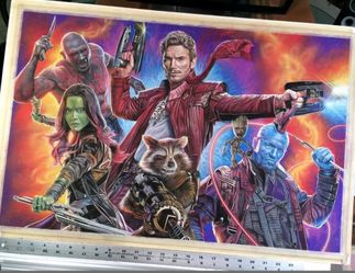 Sideshow Mondo Screen Prints Signed and Numbered Ghostbusters Rocky Cowboy Bebop Bottleneck Gallery Variant