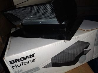 Nutone Roof Cap Black