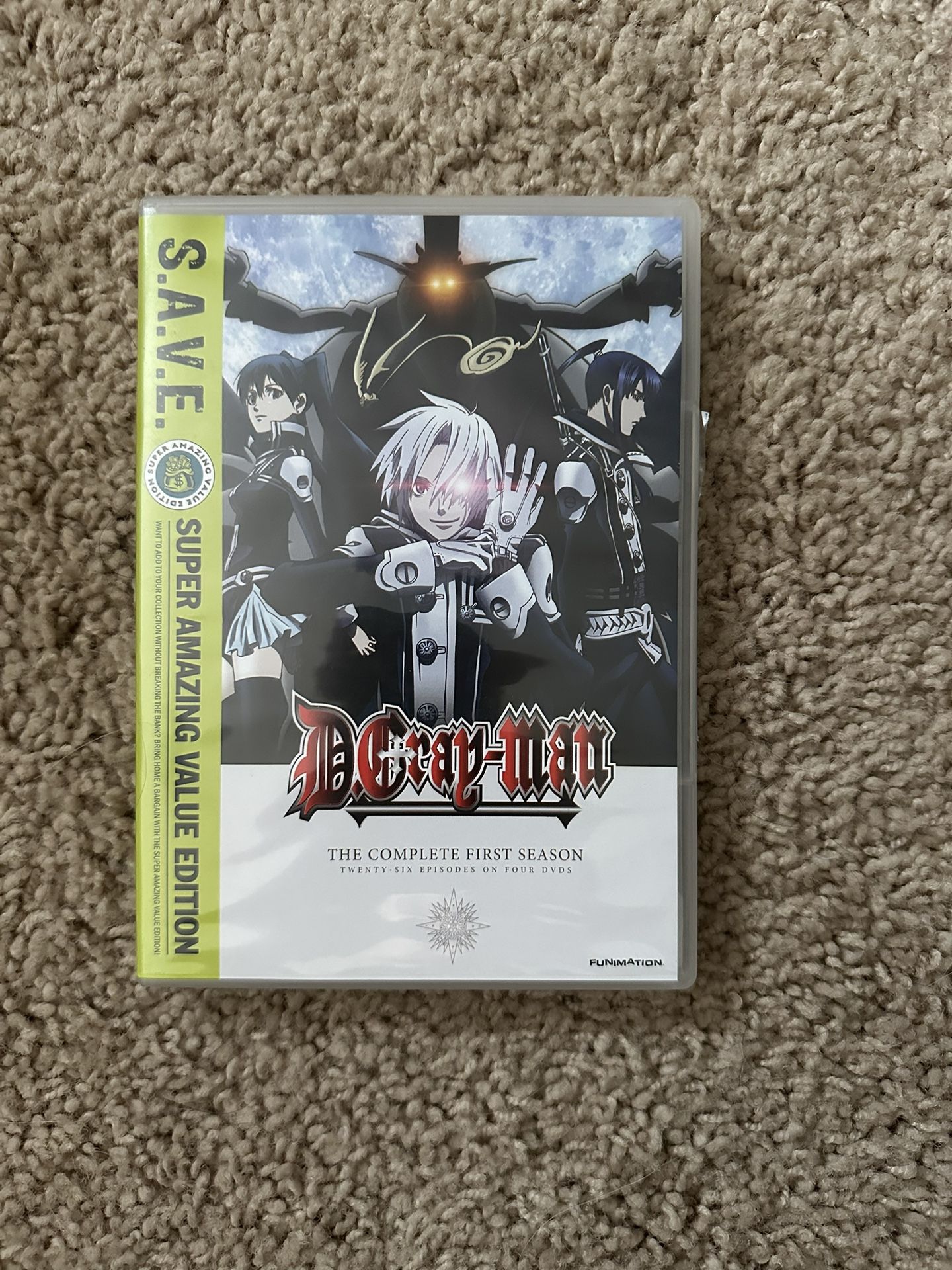D. Gray-Man Anime DVD