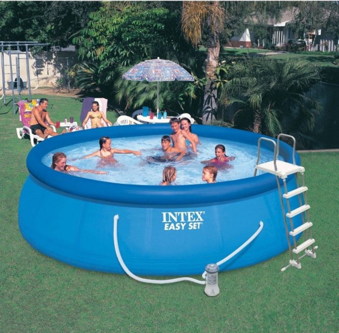 FREE İntex 15X42 inch easy set swimming pools 