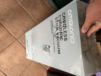 New cordless vacuum