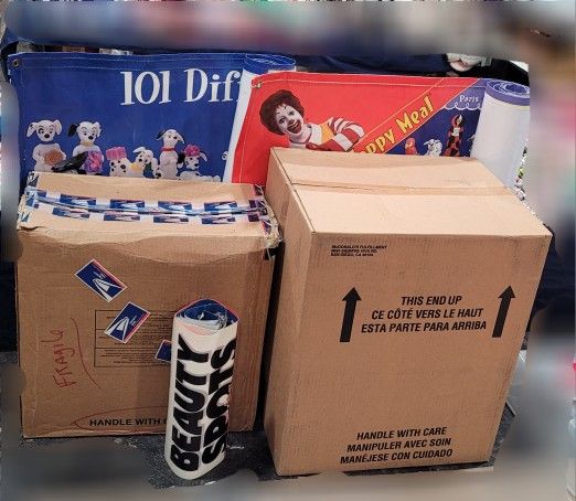 Disney 101 Mcdonalds Set & Banner, 102 MD Set & Banner, 4 Posters