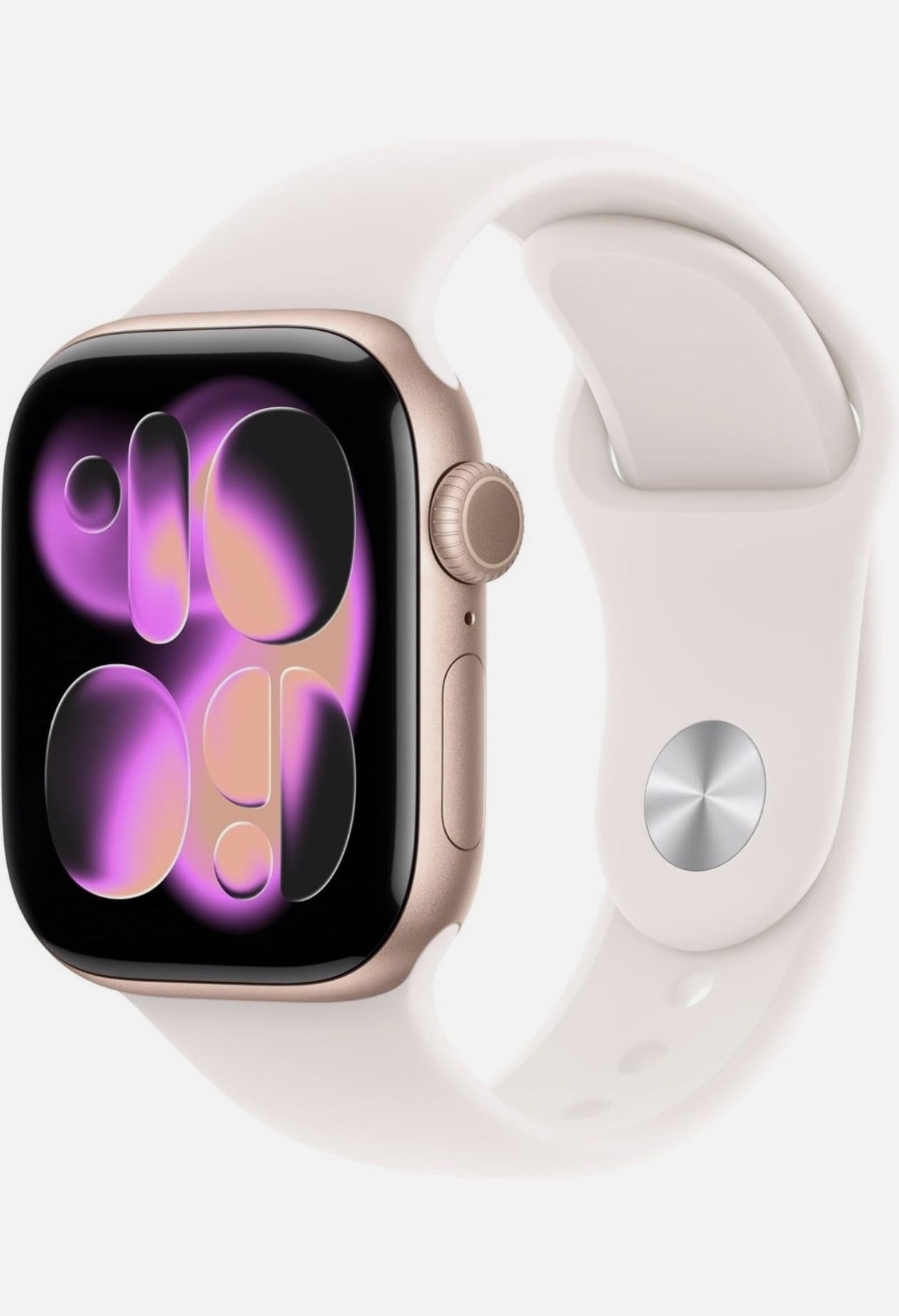 Apple Watch Series 11 42mm Cellular + GPS Rose Gold With Light Blush Sport Band Brand New