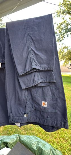 Carhartt FR Cargo Work Pants Navy