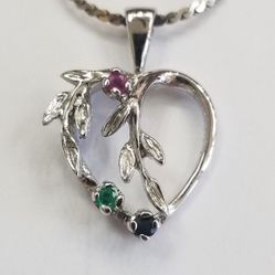 Cute Sterling Silver Heart
