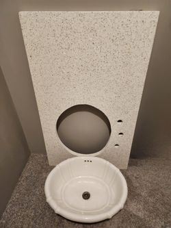 Granite vanity top
