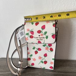 Kate Spade Strawberry Cell Phone Purse NEW