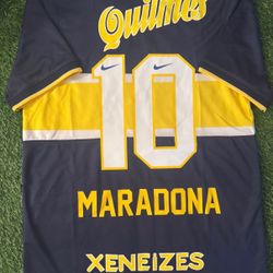 Boca Jr Maradona 1997 Soccer Jersey Retro