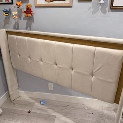 Bed frame and chair set