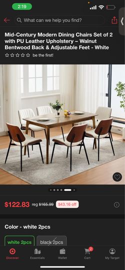 1 New  Modern chair