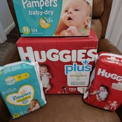 Disposable Diapers  Huggies & Pampers