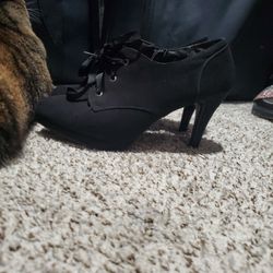 Black Booties Size 7