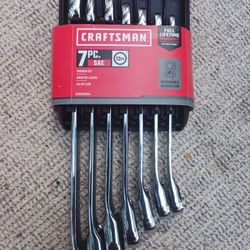 Craftsman Reversable Ratcheting Open Ended Wremches