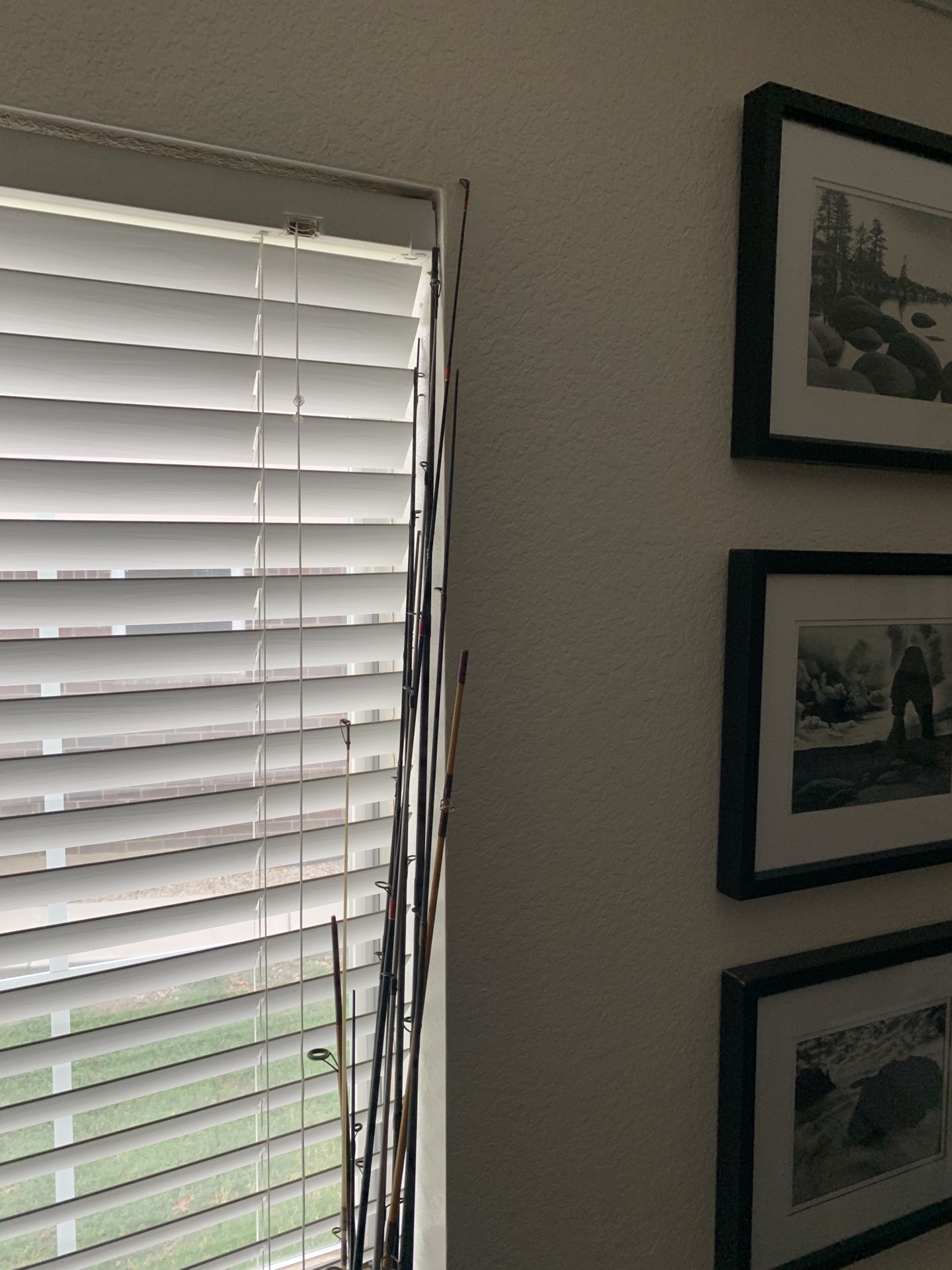 One lot of fishing rods, various issues, broken tips, broken eyes, etc.