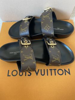 Louis Vuitton lv woman slippers supreme slides