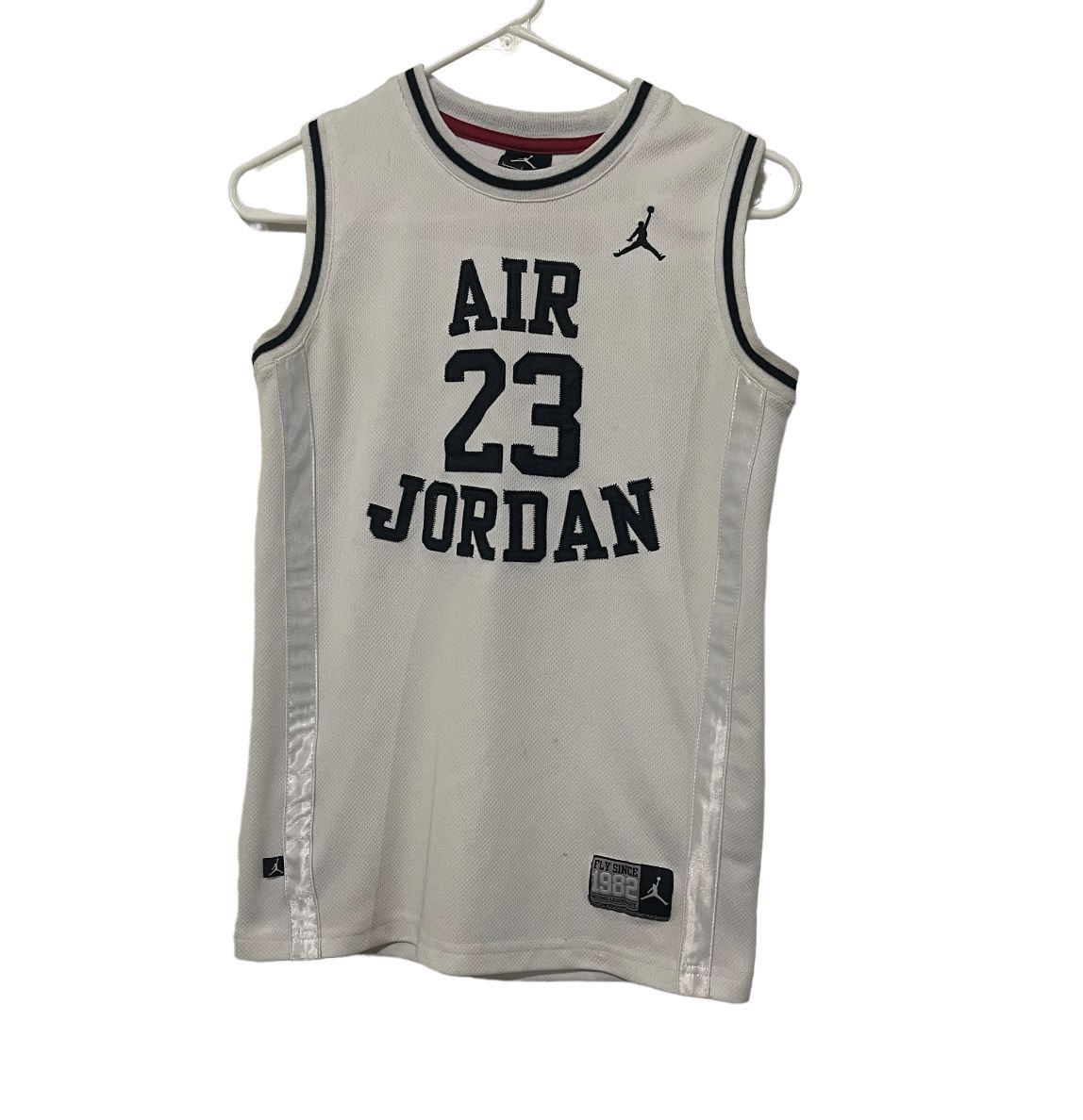 Jordan Kids' 23 Jersey, Boys', Large, White