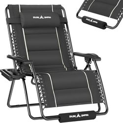 1516 UDPATIO Oversized Zero Gravity Chair Outdoor Patio Folding Recliner