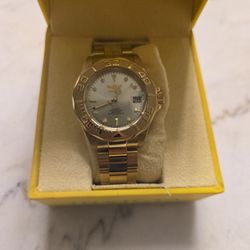 Invicta Gold Plated 