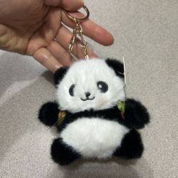 NWT Panda with backpack key ring 