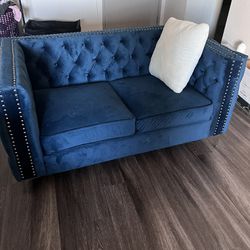 3pc Couch set Blue