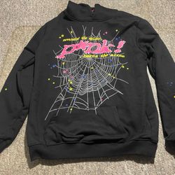 black spider hoodie