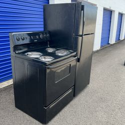 Stove And Refrigerator Top freezer 