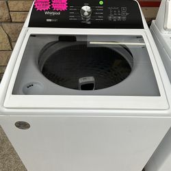 USED WHIRLPOOL WASHER WITH REMOVABLE AGITATOR