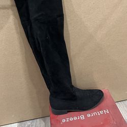 Women’s Black Knee High Boots