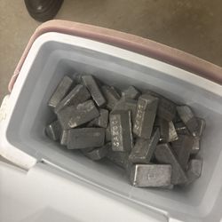 vintage lead bricks 