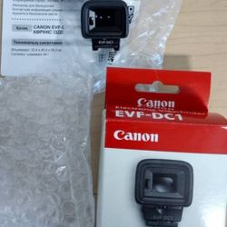 New in box Canon Eos EVF-DC1, Electronic Viewfinder EVF-DC 1 Mirrorless Digital Camera Cannon

