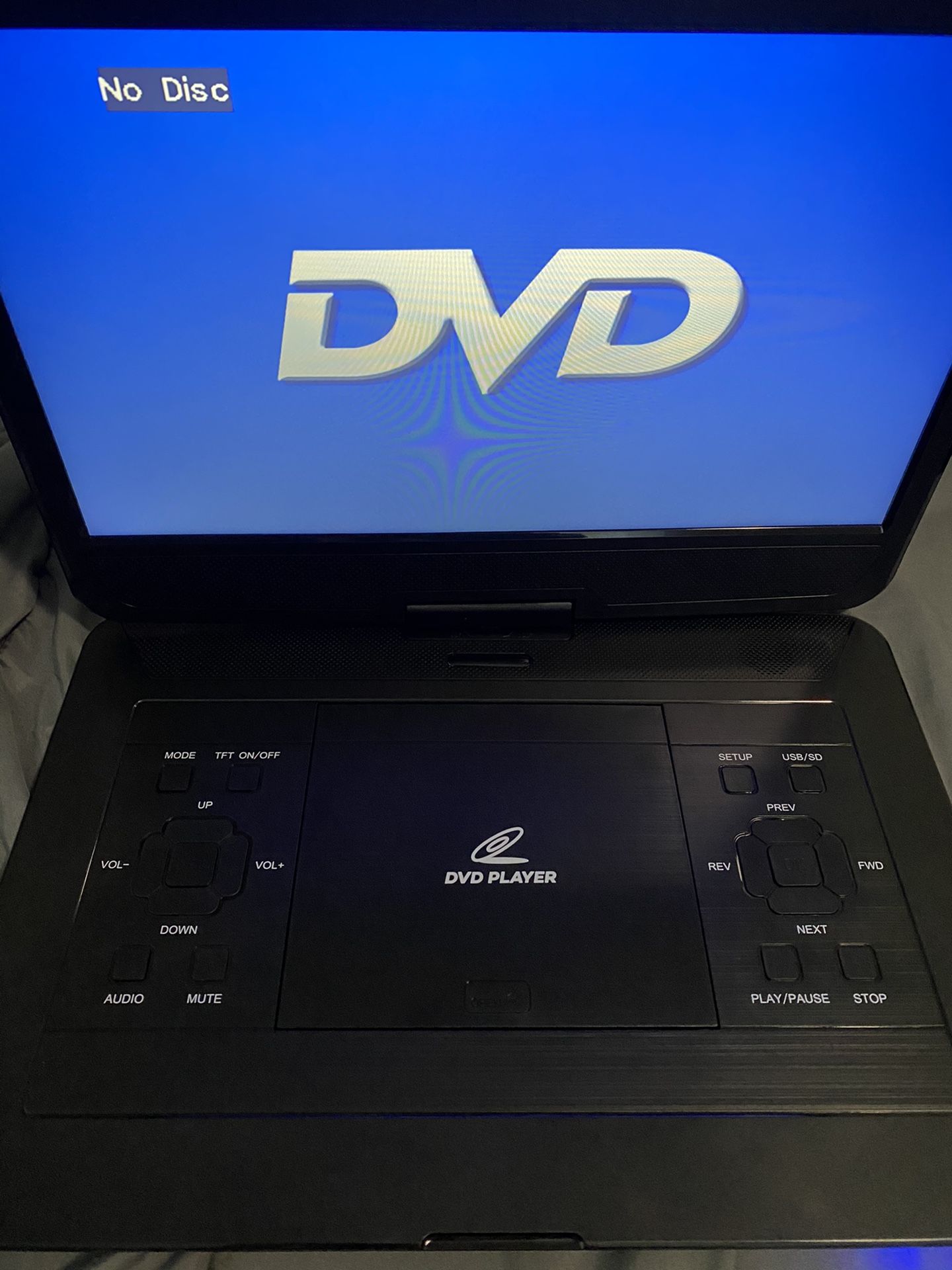 Portable DVD player