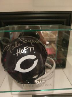 Gale Sayers Autographed Mini Helmet Chicago Bears