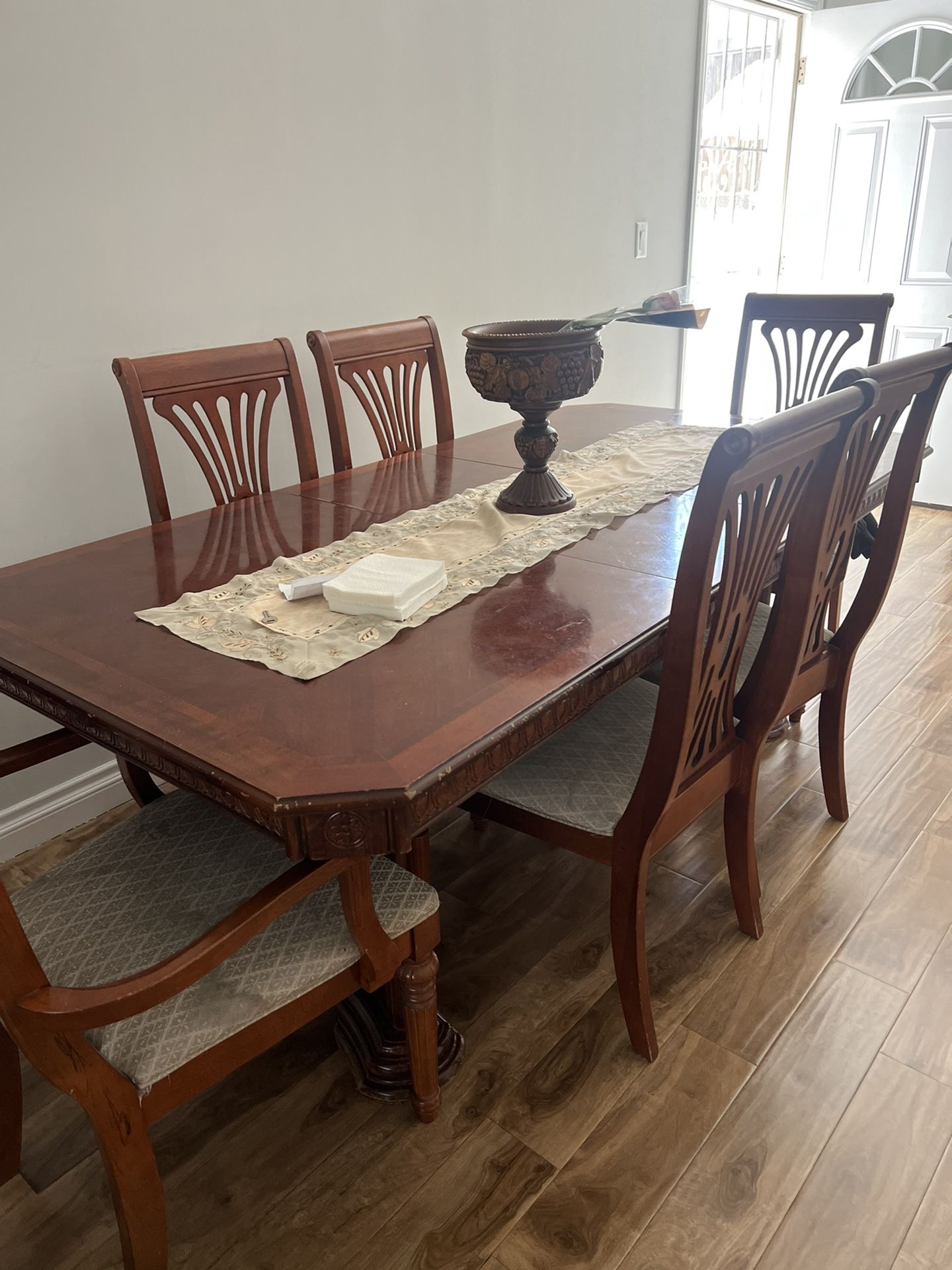 Dining Set With 6 Chairs 