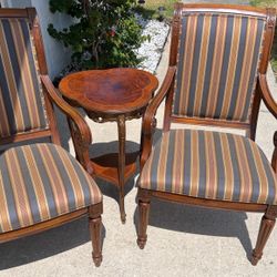 Antique Chair Set With Table