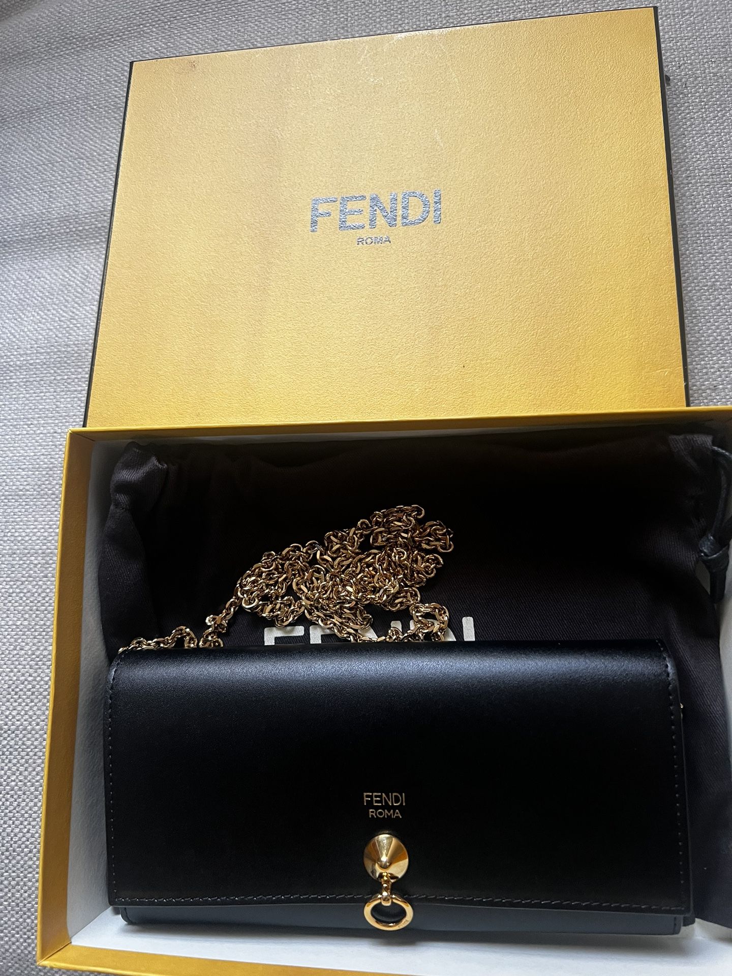 Fendi ABClick Wallet On Chain for Sale in Houston TX OfferUp