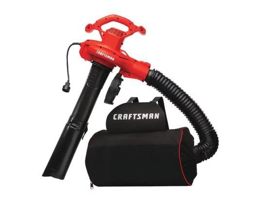 Corded Electric Backpack Leaf Blower, Vacuum, Mulcher. Craftsman.