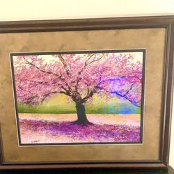 Beautiful Giclee  Print Titled “Season Illusion” By David Najar