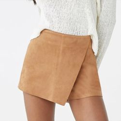 Forever 21 Faux Suede Skort