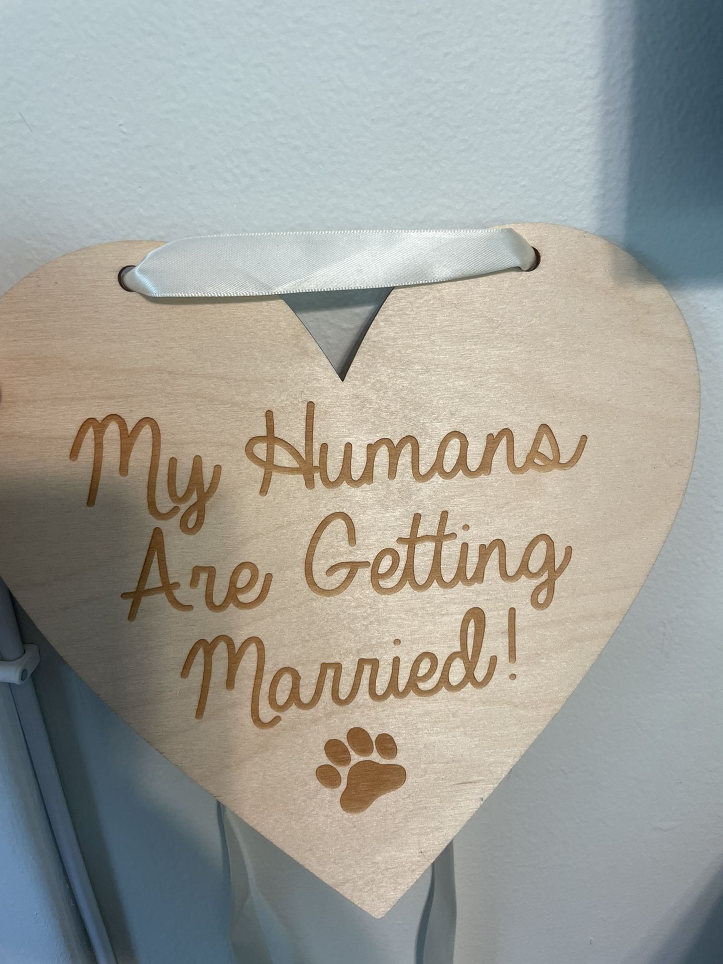 Sign For Wedding