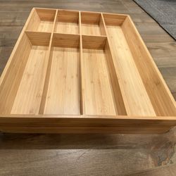 IKEA Variera Bamboo Utensil Drawer Organizer Home Storage 