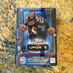 2025-26 TOPPS CHROME UPDATE NBA Basketball VALUE BLASTER Box - BRAND NEW