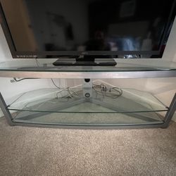 Glass TV Stand 