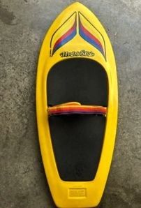 Hydroslide Kneeboards And Yellow And Orange Two Orange One Yellow Vintage Really Good Shape