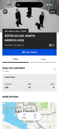 RÜFÜS DU SOL – North America 2026 Tour
