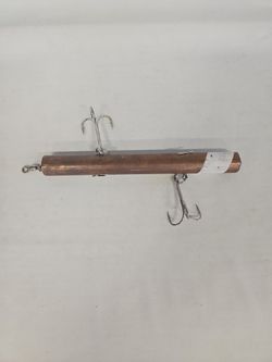 8" Lead Filled Copper Pipe Fishing Jig 30oz. C8530