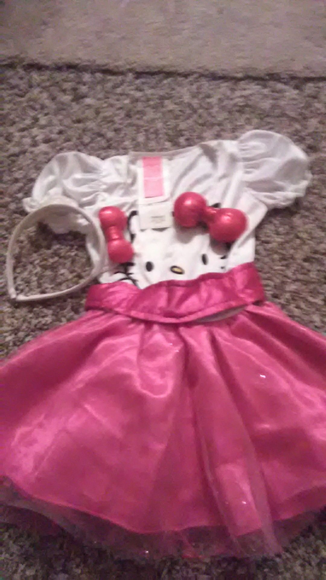 2t hello kitty costume