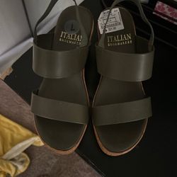 Wedge Heels Wide Foot Friendly Never Worn 