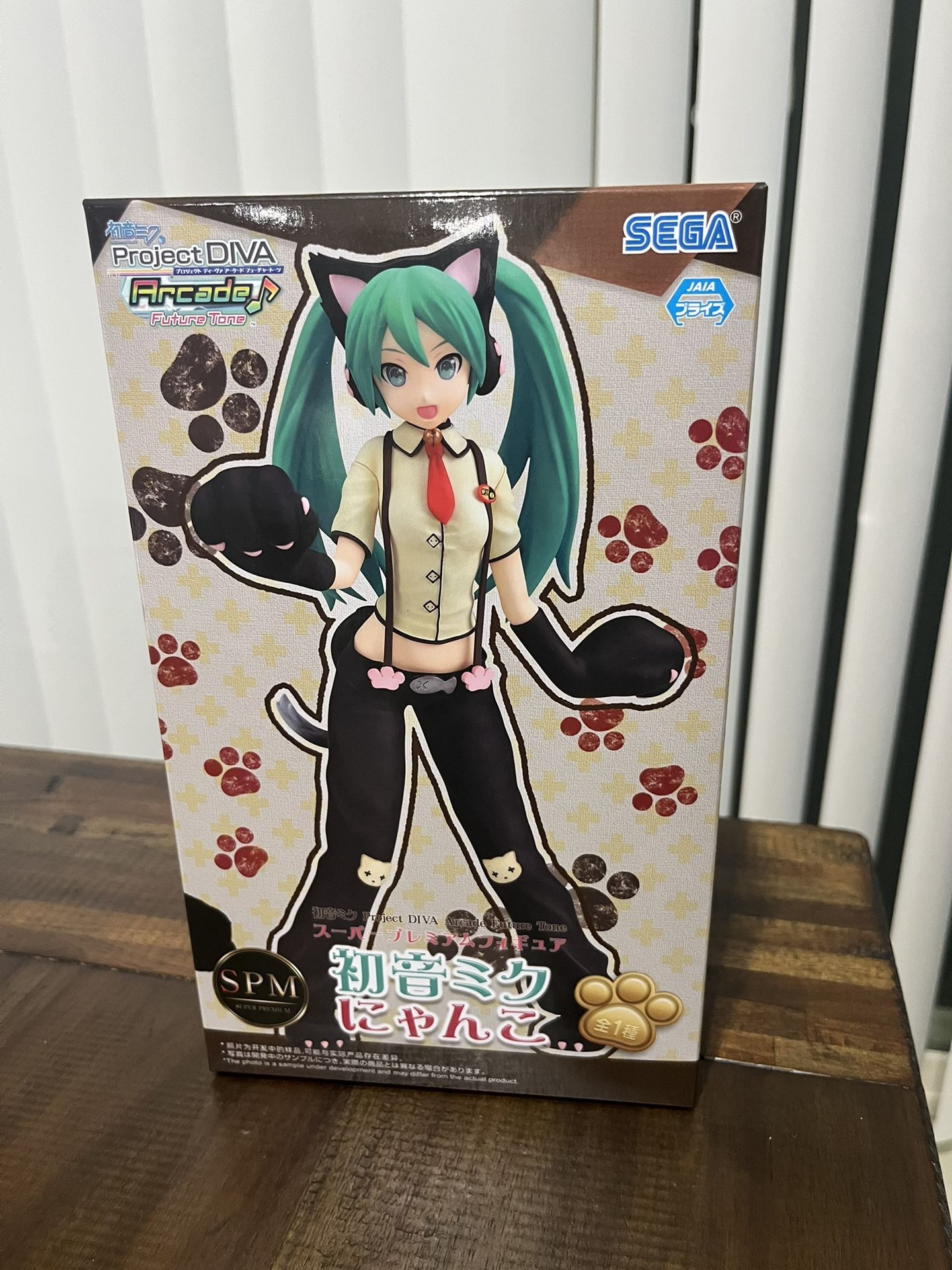 Sega Hatsune Miku Project DIVA Arcade Future Tone SPM Figure *NEW UNOPENED*