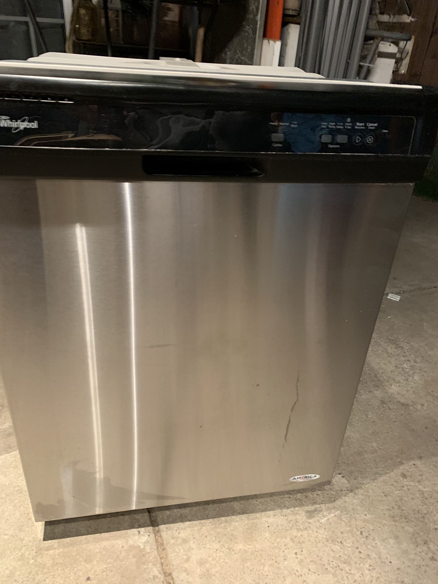 Stainless Steel Whirlpool Dishwasher Energy Star Rated