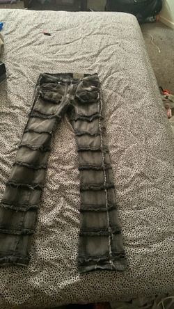 stacked jeans size 36